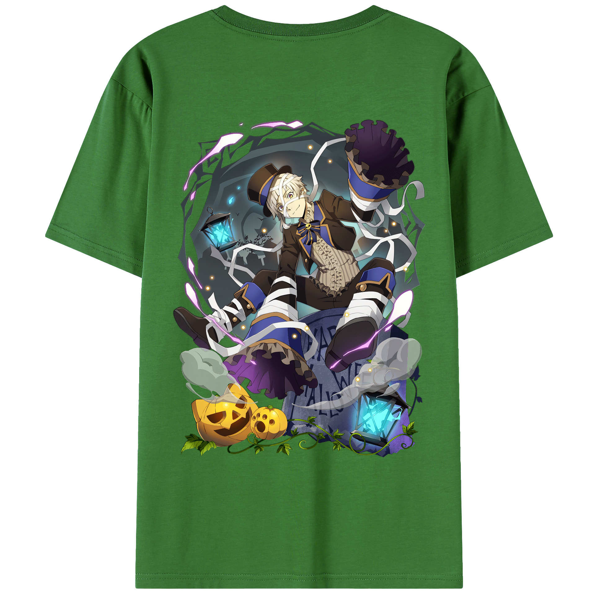 （画像用） 文豪ストレイドッグス Bungo Stray Dogs レディース半袖Tシャツ(バックプリント)